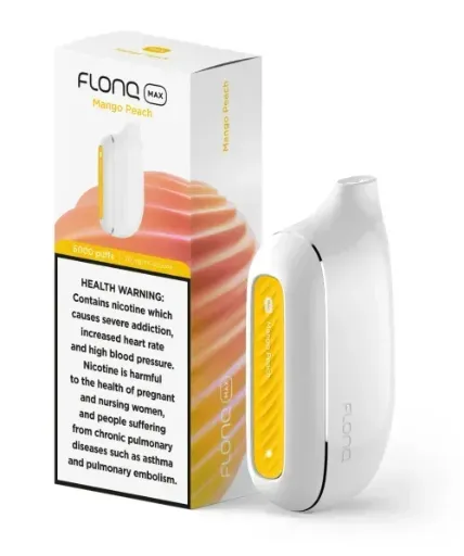 Flonq Max E Mango Peach - 20 mg nicotine