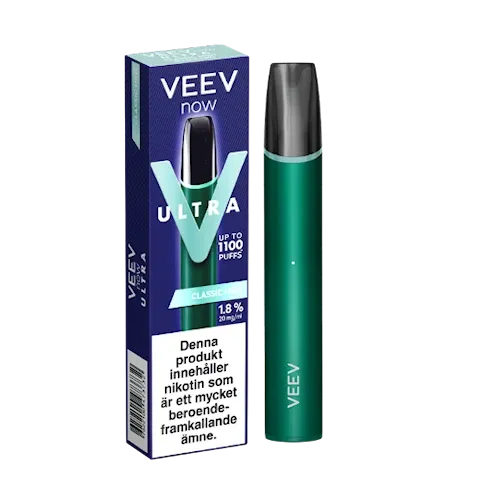 VEEV NOW ULTRA Classic Mint – 20 mg nicotine – 1200 puffs