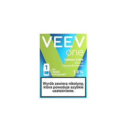 VEEV ONE Pod Lemon Lime – 20 mg nicotine – 1000 puffs