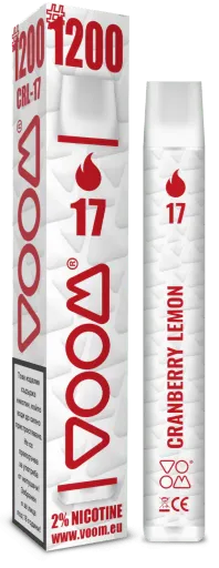 VOOM #1200 17 Cranberry Lemon - 2% nicotine