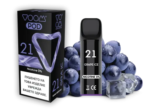 VOOM POD 21 Grape Ice  2 ml - 0% nicotine