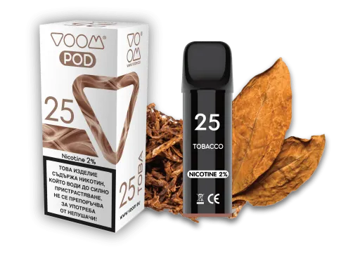 VOOM POD 25 Tobacco - 2% nicotine