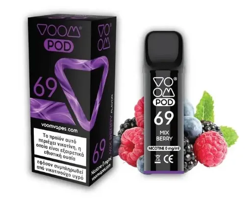 VOOM POD 69 Mix Berry  2 ml - 0% nicotine