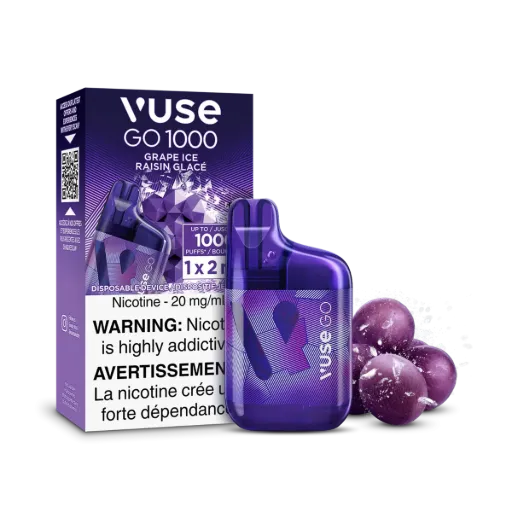 VUSE GO Mauve Ice 1000 puffs - 2 % nicotine