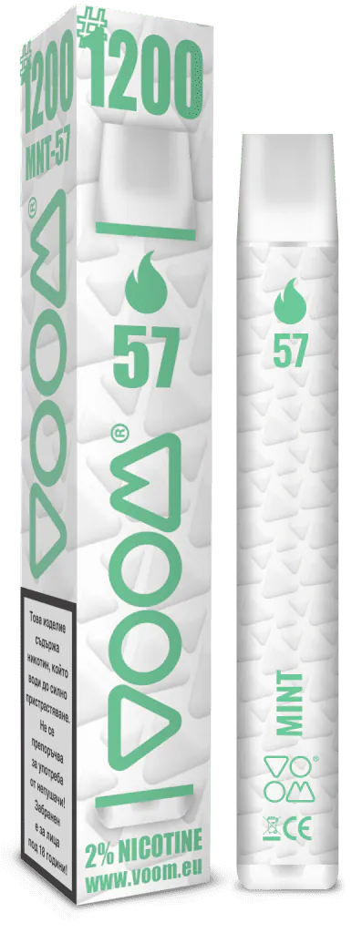 VOOM #1200 57 Fresh Mint - 2% nicotine | lacarotte.net